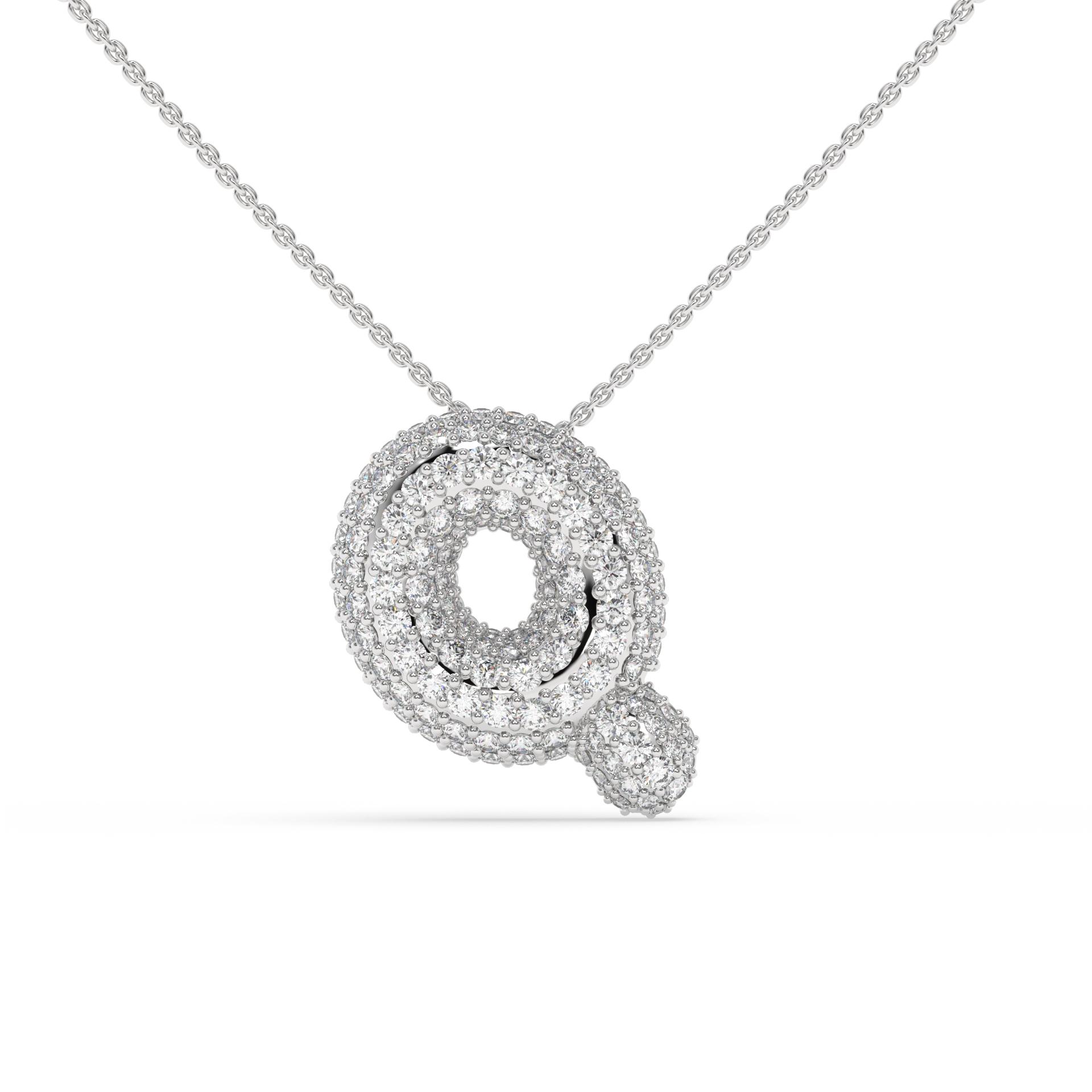 Alphabet Pop Q Necklace