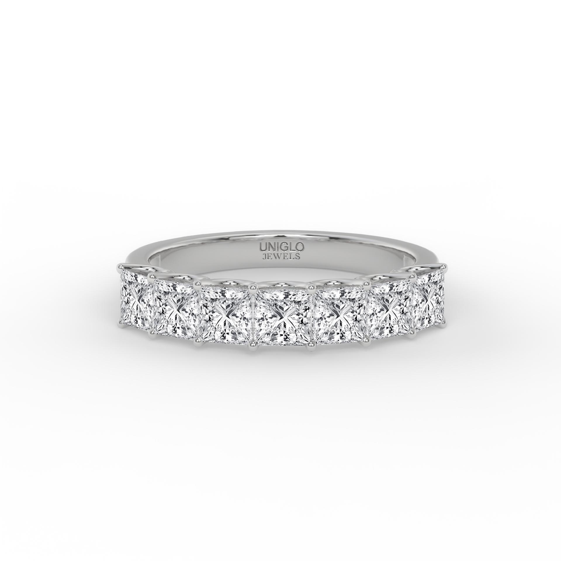 Hera's Diadem Princess Diamond Anniversary Band