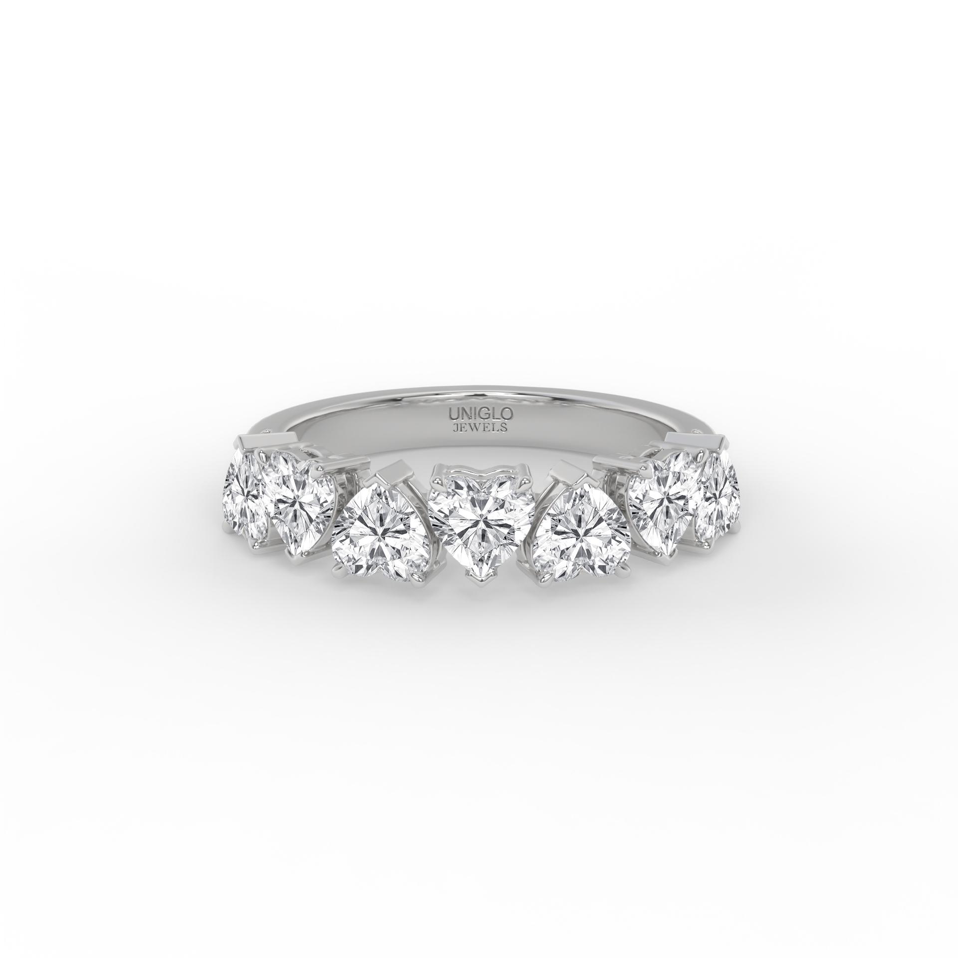 Rafaela Heart Diamond Anniversary Band