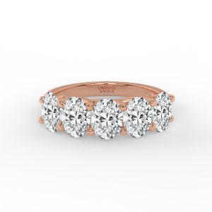 Fairleigh Oval Diamond Anniversary Band