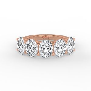 Eliana Oval Diamond Anniversary Band
