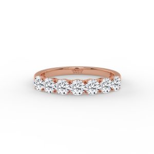 Adela Round Diamond Anniversary Band