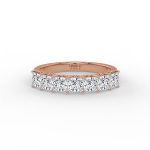 Hera's Diadem Princess Diamond Anniversary Band