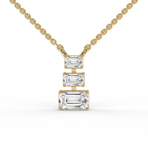 Harmony Emerald Diamond Fashion Necklace