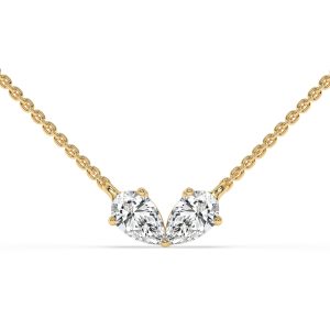 Everly Pear Diamond Fashion Necklace