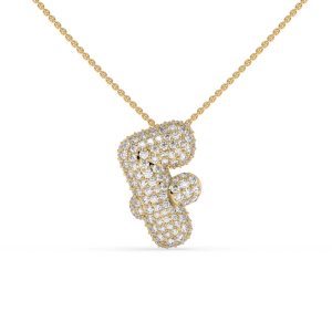 Alphabet Pop F Necklace