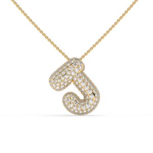 Alphabet Pop J Necklace