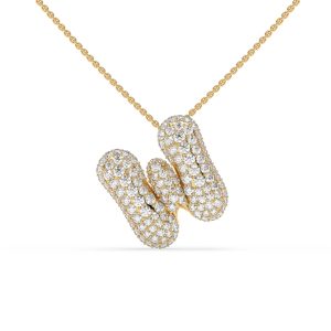Alphabet Pop W Necklace