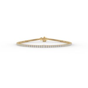 Cecily Round Diamond Tennis Bracelet