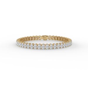 Everlyn Oval Diamond Tennis Bracelet