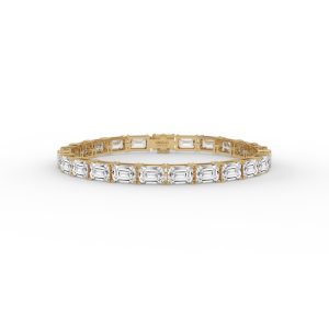 Annette Emerald Diamond Tennis Bracelet
