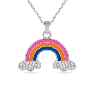 Rainbow Cloud Pendant