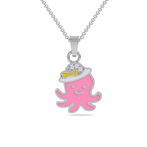 Happy Octopus Pendant