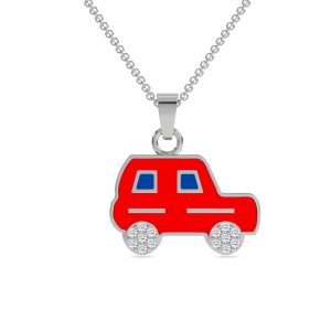 Red Car Pendant