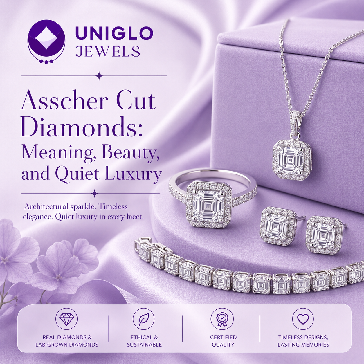 The Significance of Asscher Cut Diamonds: Where Precision Meets Quiet Luxury