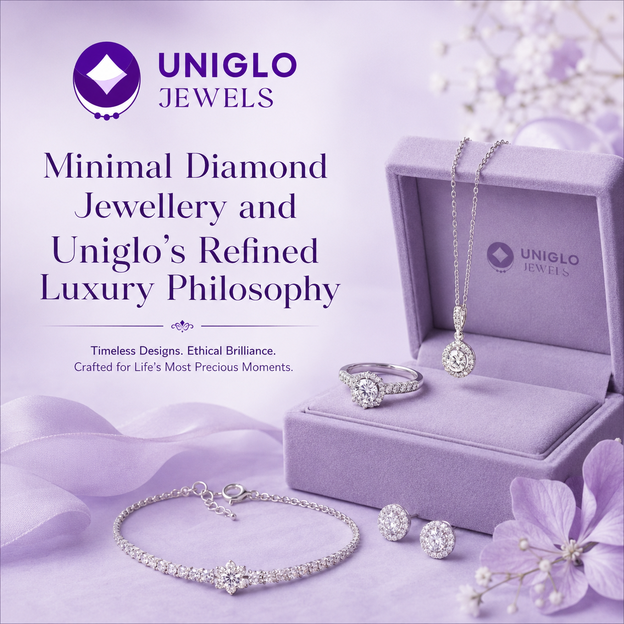 Less, But Meaningful: Uniglo’s Diamond Philosophy Seen Through Refined Jewellery Choices