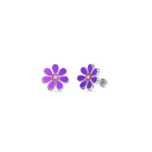 Cupcake Charm Huggie Earrings