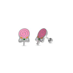 Sweet Lollipop Stud Earrings