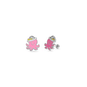 Happy Octopus Stud Earrings