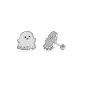 Friendly Ghost Stud Earrings