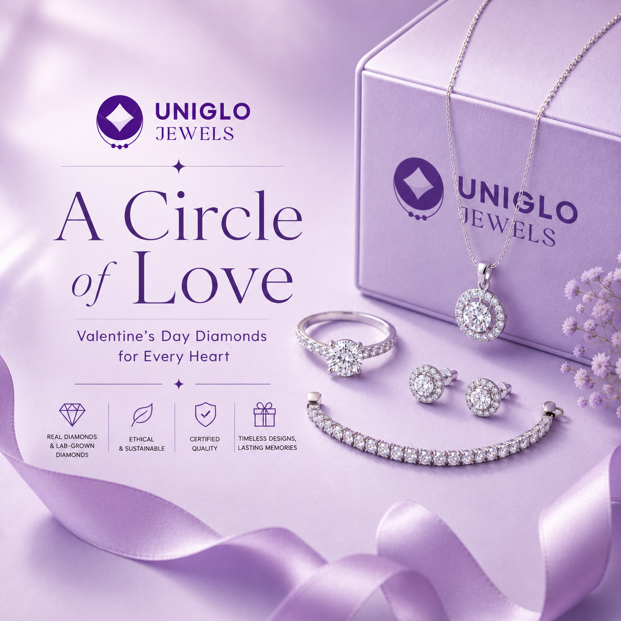 A Circle of Love: Celebrating Valentine’s Day with Diamonds for Every Heart